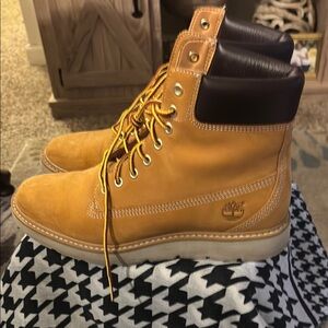 Timberland Men's Tan Leather Boots